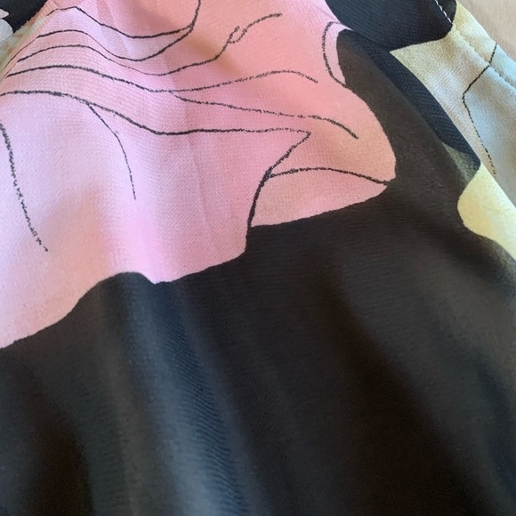 Crystal Doll Black Floral Romper - Picture 4 of 11